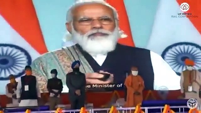 आगरा: PM मोदी ने मेट्रो प्रोजेक्ट का किया शुभारंभ, 8.5 हजार करोड़ की लागत से बनेगा 30 km लंबा ट्रैक