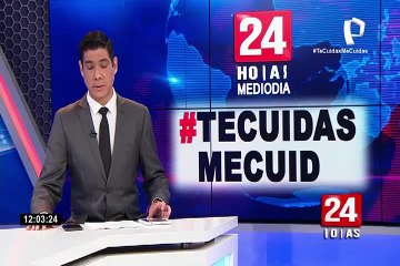 ¡Un gran susto! patrullero casi cae a una zanja de 2 metros de profundidad