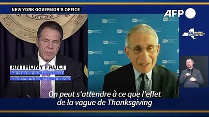USA: sans mesures préventives, Fauci prédit "une période sombre" à la mi-janvier