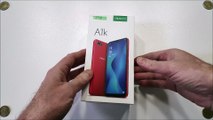 OPPO A1k - распаковка, предварительный обзор