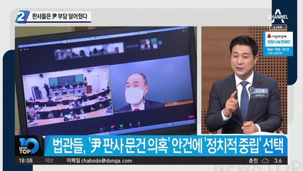 판사들은 윤석열 부담 덜어줬다