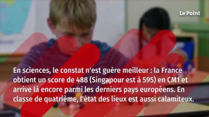 Les Français toujours aussi mauvais en maths