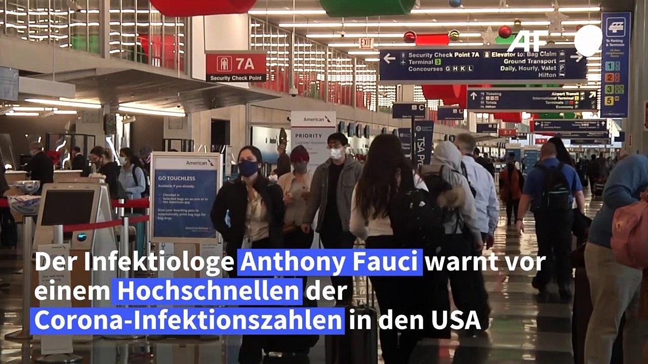 US-Immunologe Fauci warnt vor 'dunkler Zeit'