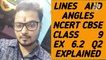LINES AND ANGLES NCERT CBSE CLASS 9 EX 6.2 Q2 EXPLAINED.