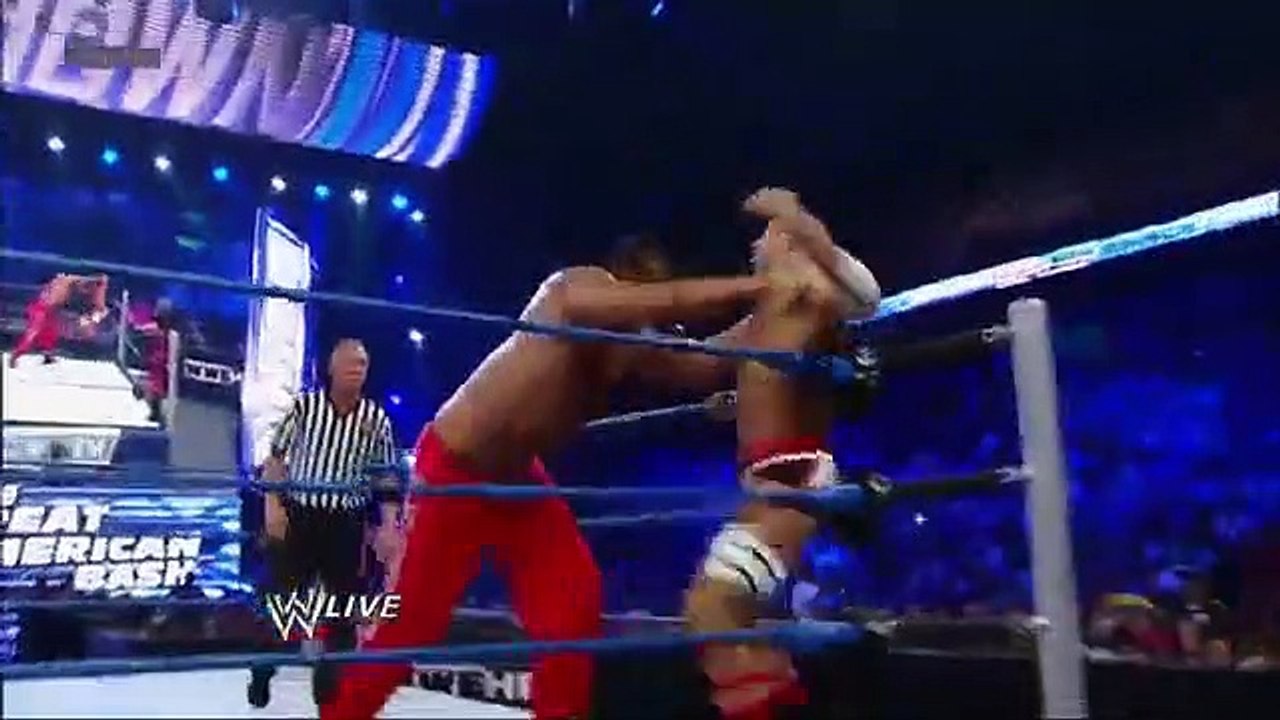 WWE SuperSmackdown Highlights The Great American Bash 3rd July 2012