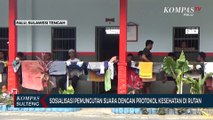 Sosialisasi Pemungutan Suara Dengan Protokol Kesehatan di Rutan