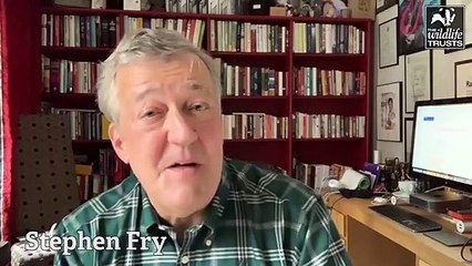 Stephen Fry backs The Wildlife Trusts’ appeal