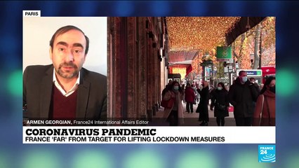 France 'far' off target for lifting Covid lockdown