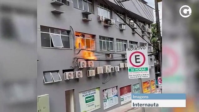 Incêndio atinge shopping em Colatina