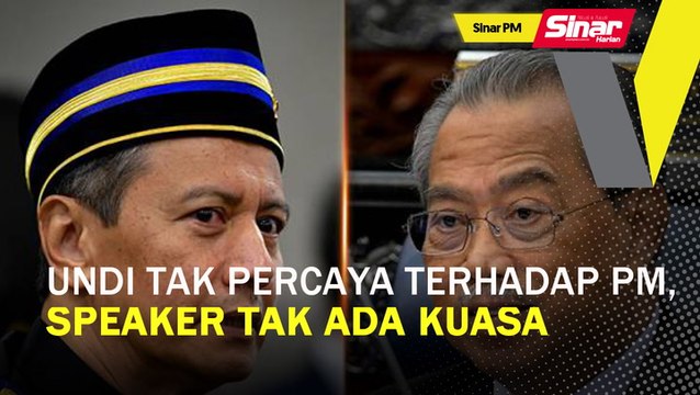 SINAR PM: Undi tak percaya terhadap PM, Speaker tak ada kuasa