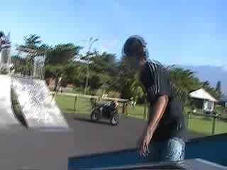 Ollie 180 GOS courbe rampe P2S Sk8t3r974