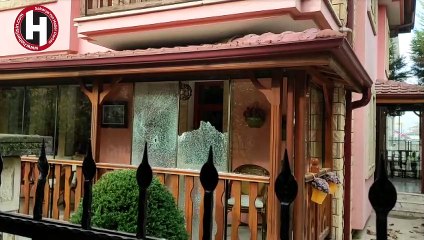 AYHAN SEFER ÜSTÜN’ÜN EVİ KURŞUNLANDI