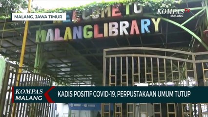 Kepala Dinas Positif Covid-19, Perpustakaan Umum Kota Malang Tutup Sementara