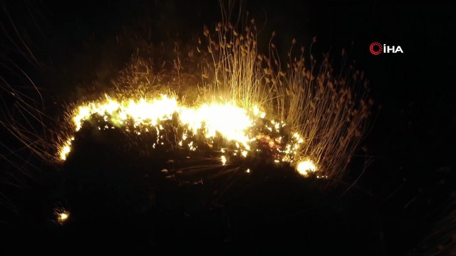 1 milyon dolar yanarak kül oldu- 10’a yakın köyün geçim kaynağı bir gecede yok oldu