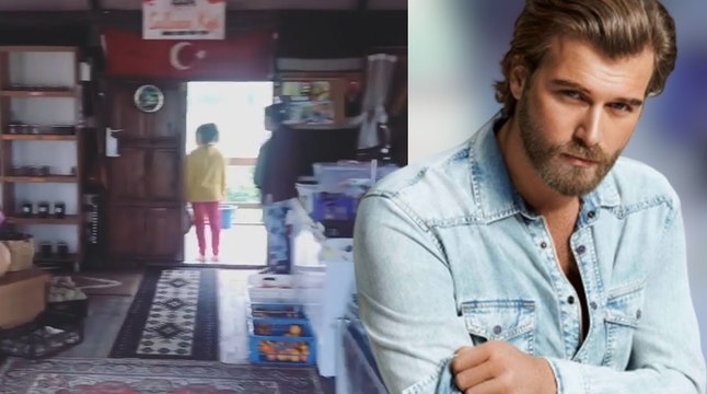 Kıvanç Tatlıtuğ ve eşi Başak Dizer, Yılmaz Erdoğan'ın 'Sallanan Köşk' isimli çiftliğine gitti