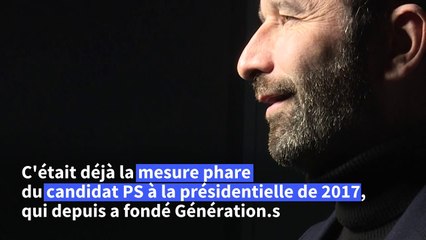 "Ce qu’il faut de courage" : le plaidoyer de Benoît Hamon pour un revenu universel