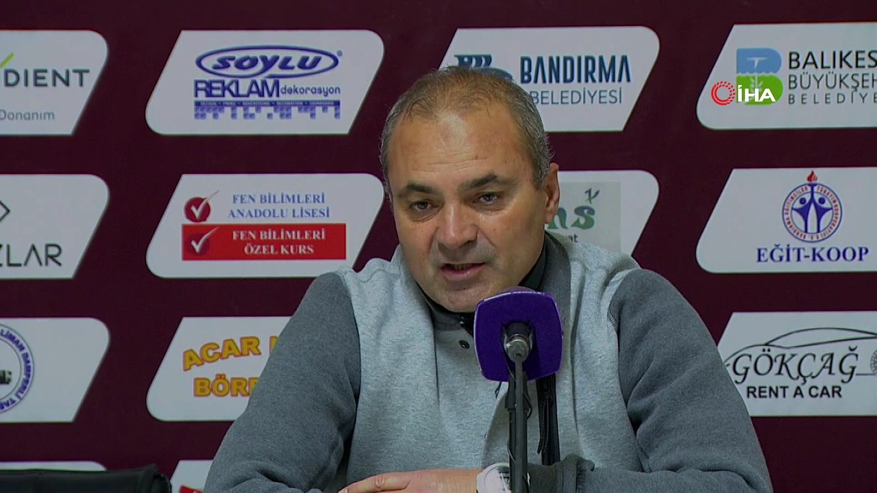 Erkan Sözeri: 'Siyah ve beyaz kadar ayrı iki yarı oynadık'