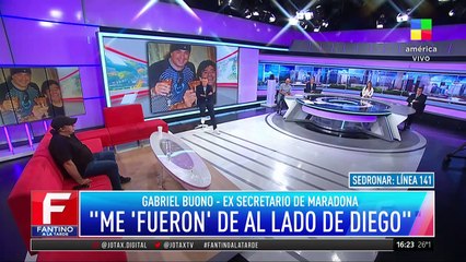 Ex secretario de Maradona: "'Me fueron' del entorno de Diego"