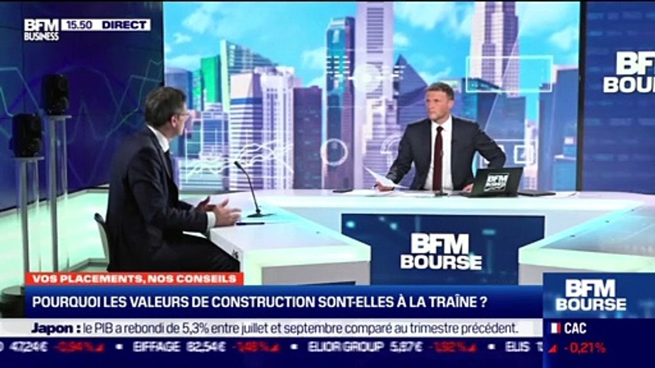 François Monnier (Investir) : pourquoi il faut acheter des valeurs "construction" ! - 08/12