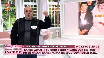 Karı-koca karşı karşıya...