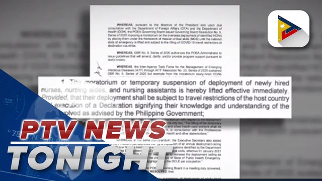 Newly hired nurses now allowed to leave PH