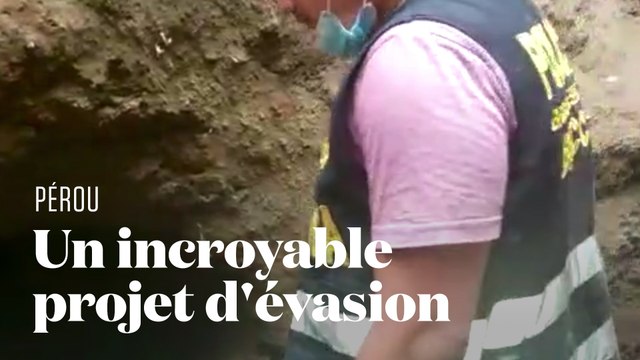Un tunnel de 180 mètres creusé vers une prison découvert par la police au Pérou