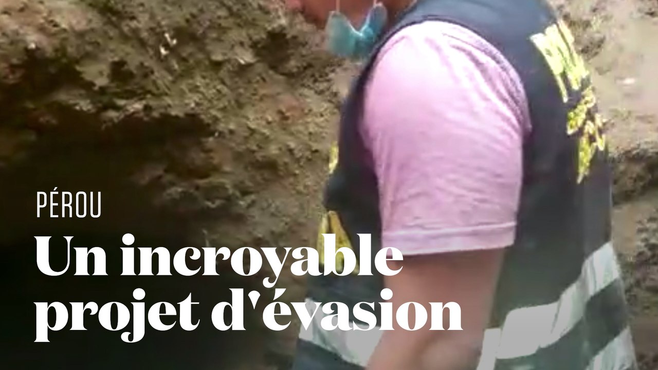 Un tunnel de 180 mètres creusé vers une prison découvert par la police au Pérou