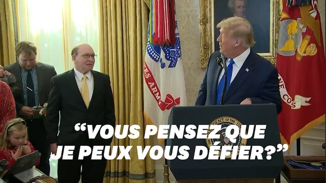 Je gagne 2-0 : Cette remise de médaille par Donald Trump est vite devenue surréaliste