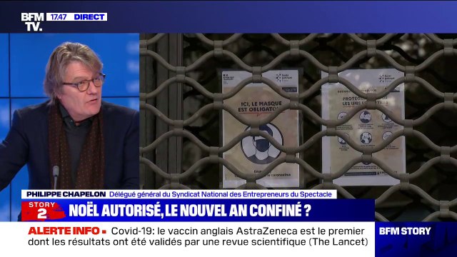 Allègement du confinement: pour le Syndicat des entrepreneurs du spectacle, ce n'est pas possible d'avoir des faux départs