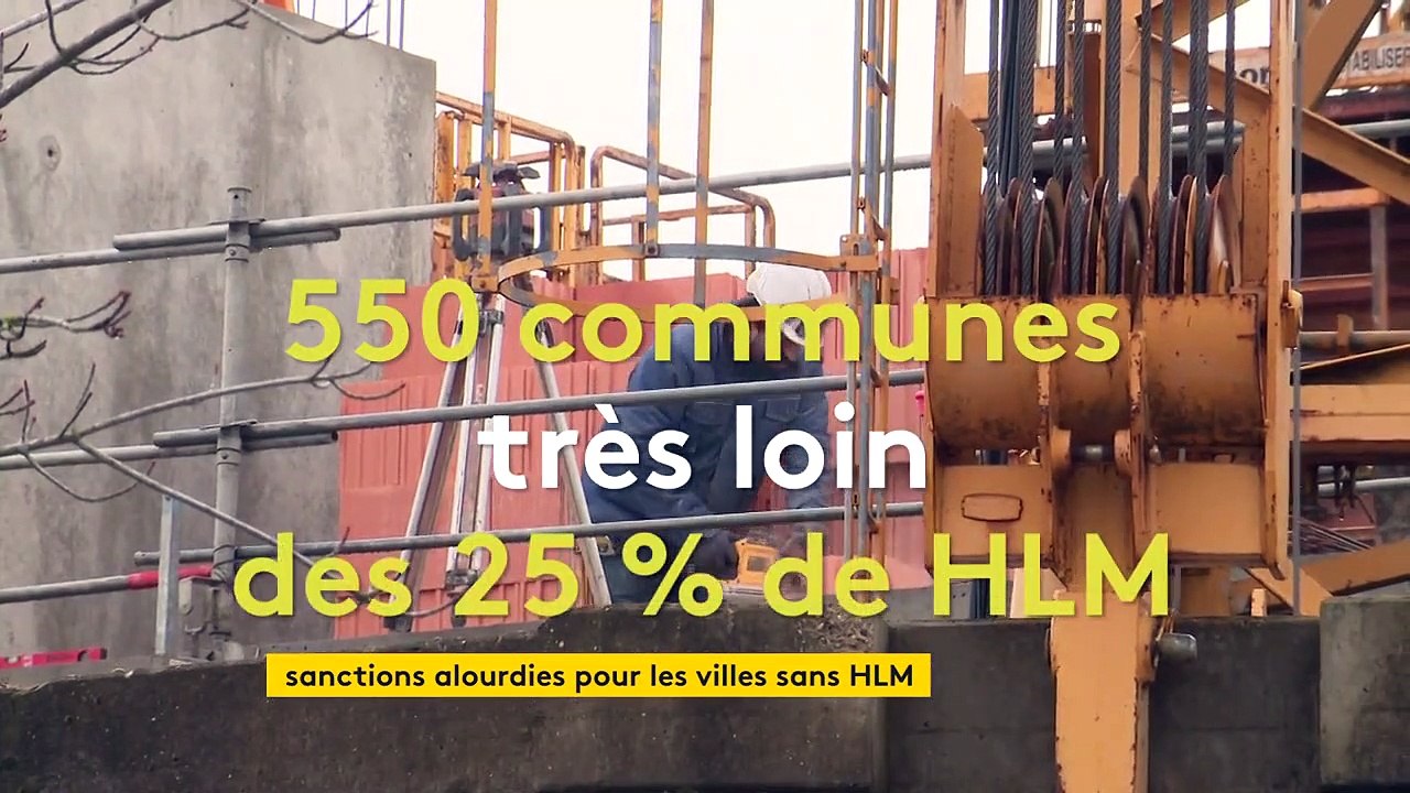 Des sanctions alourdies pour 550 communes qui n'offrent pas assez de logements sociaux
