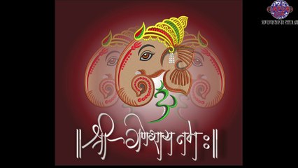 Omkar Ganesha in computerized embroidery design