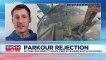 Parkour community 'happy' sport not to be included in Olympics