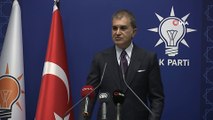 AK Parti Sözcüsü Ömer Çelik, MKYK ve MYK toplantıları sonrası açıklamalarda bulundu