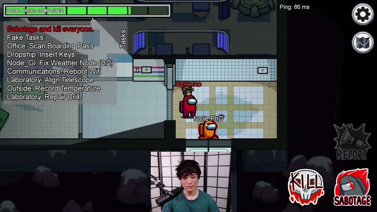 LIVE Sykunno is brutally honest - Among Us