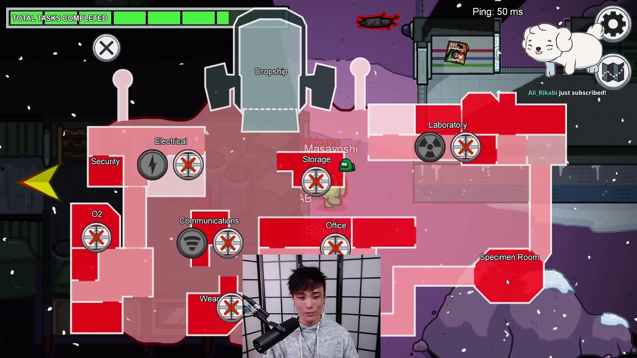  LIVE: He's a maniac - Among Us