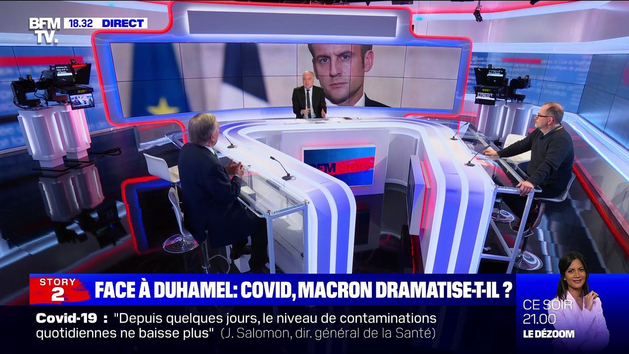 Face à Duhamel: Emmanuel Macron dramatise-t-il avec le Covid-19 ? - 08/12