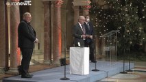 Astrophysiker Genzel nimmt Nobelpreis in Münchner Staatskanzlei entgegen