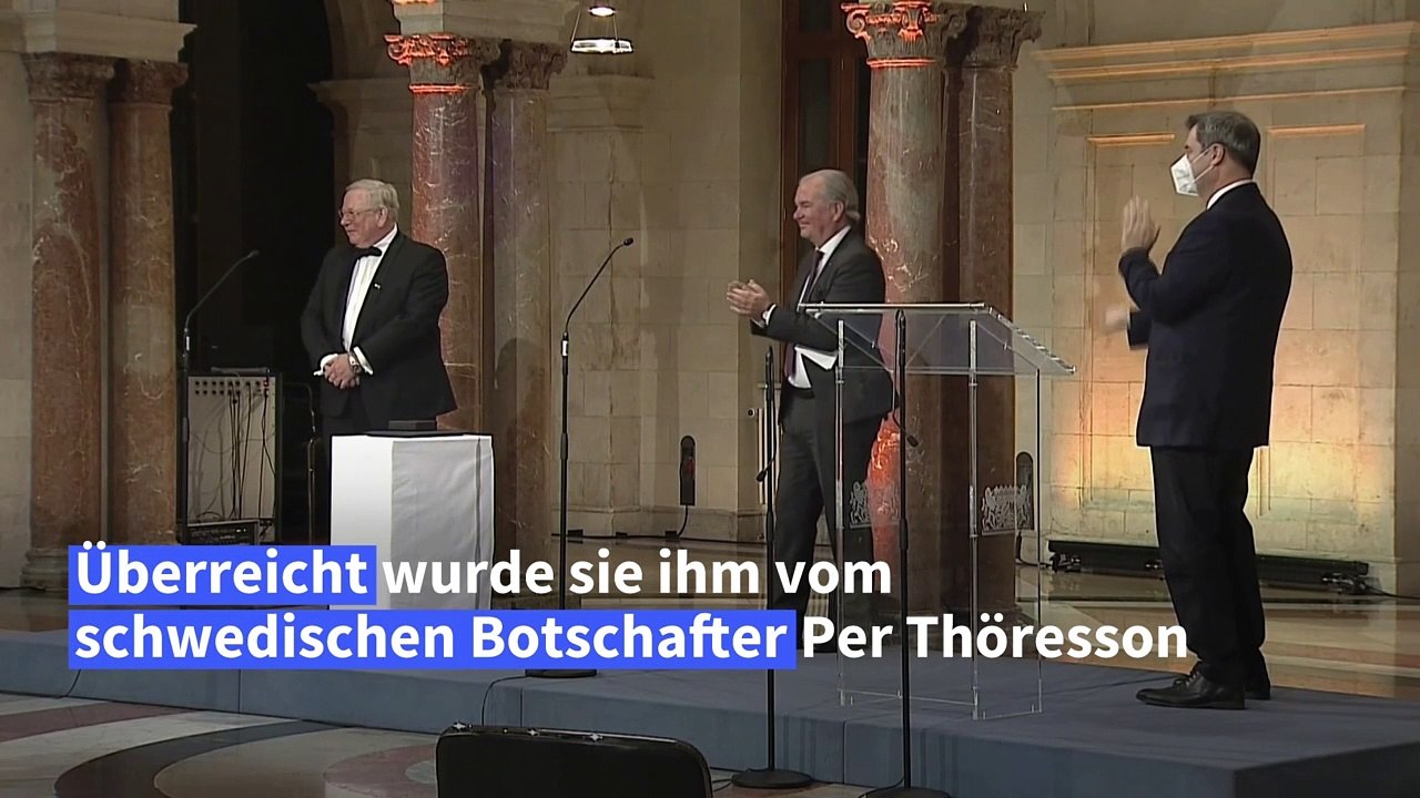Physik-Nobelpreisträger Genzel nimmt Preis in München entgegen