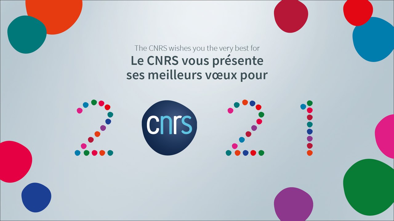 Le CNRS vous présente ses meilleurs vœux pour l'année 2021