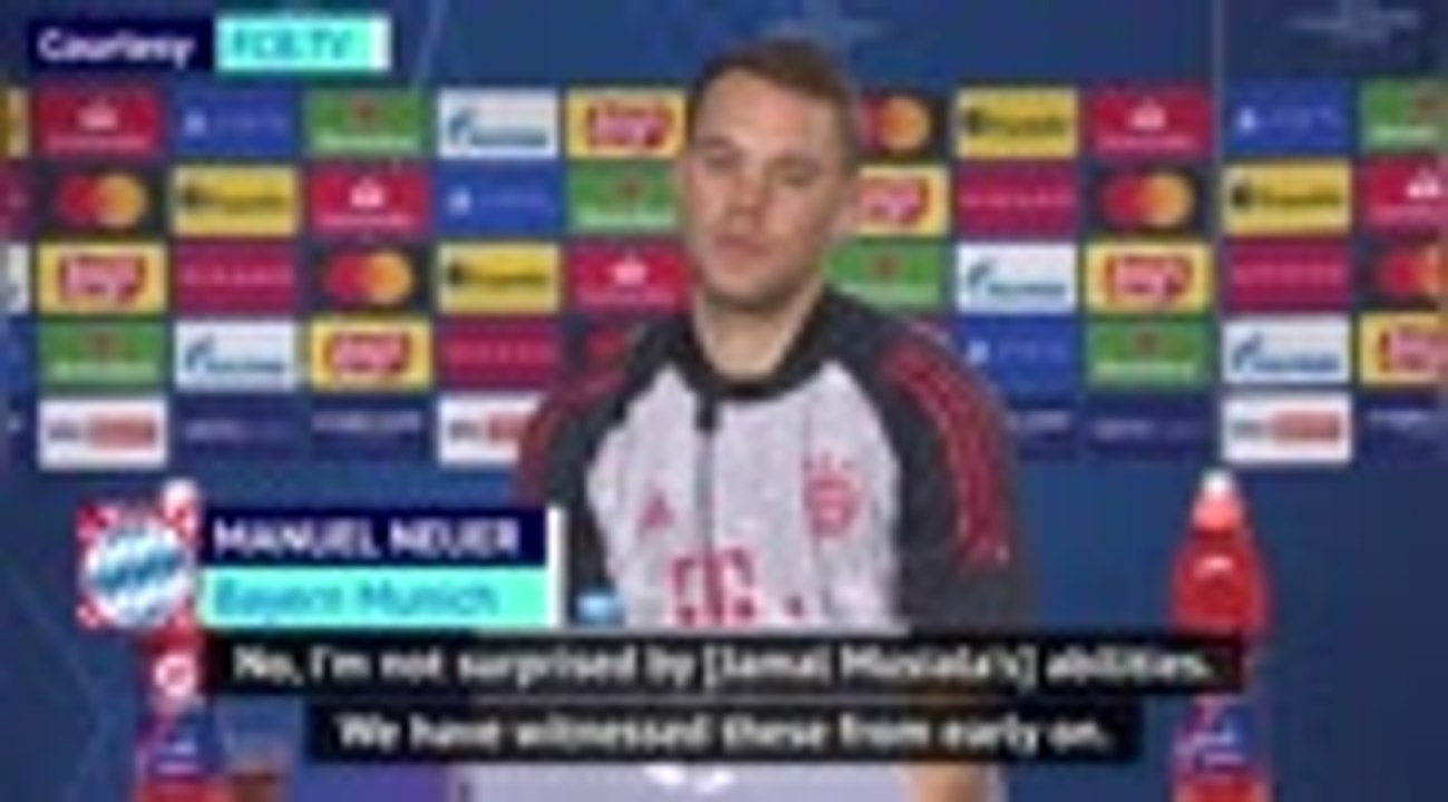 Neuer 'not surprised' by youngster Musiala's ta...