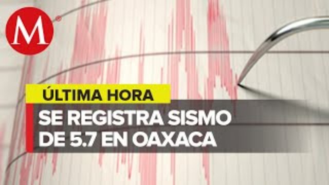 Se registra sismo de magnitud 5.5 en Oaxaca