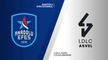 Anadolu Efes Istanbul - LDLC ASVEL Villeurbanne Highlights | Turkish Airlines EuroLeague, RS Round 5