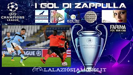 CHAMPIONS LEAGUE, LAZIO - BRUGES 2-2 - I GOL DI CORREA E IMMOBILE CON LE URLA DI ZAPPULLA!