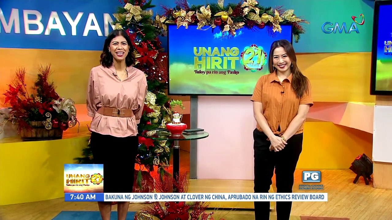 Unang Hirit: Morning chikahan with Ben Alves and Lovi Poe!