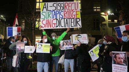 - Mısır Cumhurbaşkanı Sisi Paris’te protesto edildi