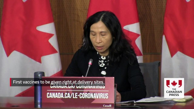 First vaccines to be given right at delivery sites