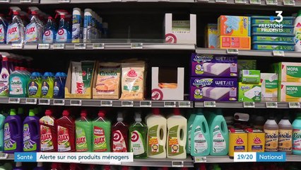 Santé : attention aux produits ménagers !