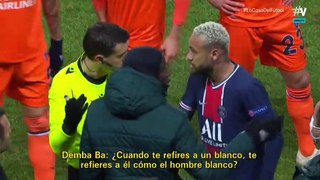 La polémica racista del cuarto árbitro con Pierre Webó,  en el PSG - Başakşehir.  Champions League 2020