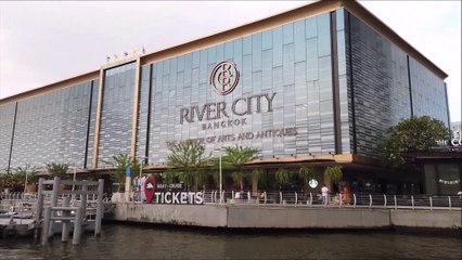 River City at Chao Phraya river in Bangkok, Thailand