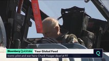 Chuck Yeager, U S  Pilot Who Broke the Sound Barrier, Dies at 97